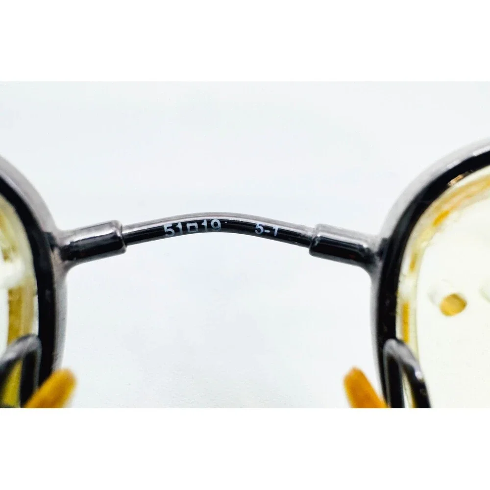 Unbranded Eyeglass Frames Mens Black Rectangular Half Rim 52-18-140